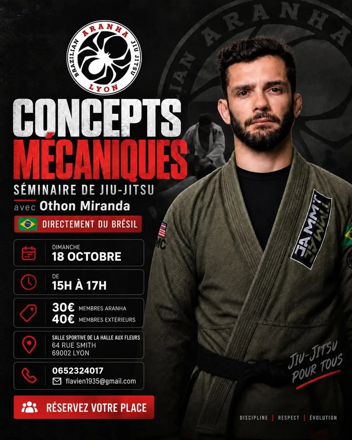 Affiche : Stage Othon Miranda