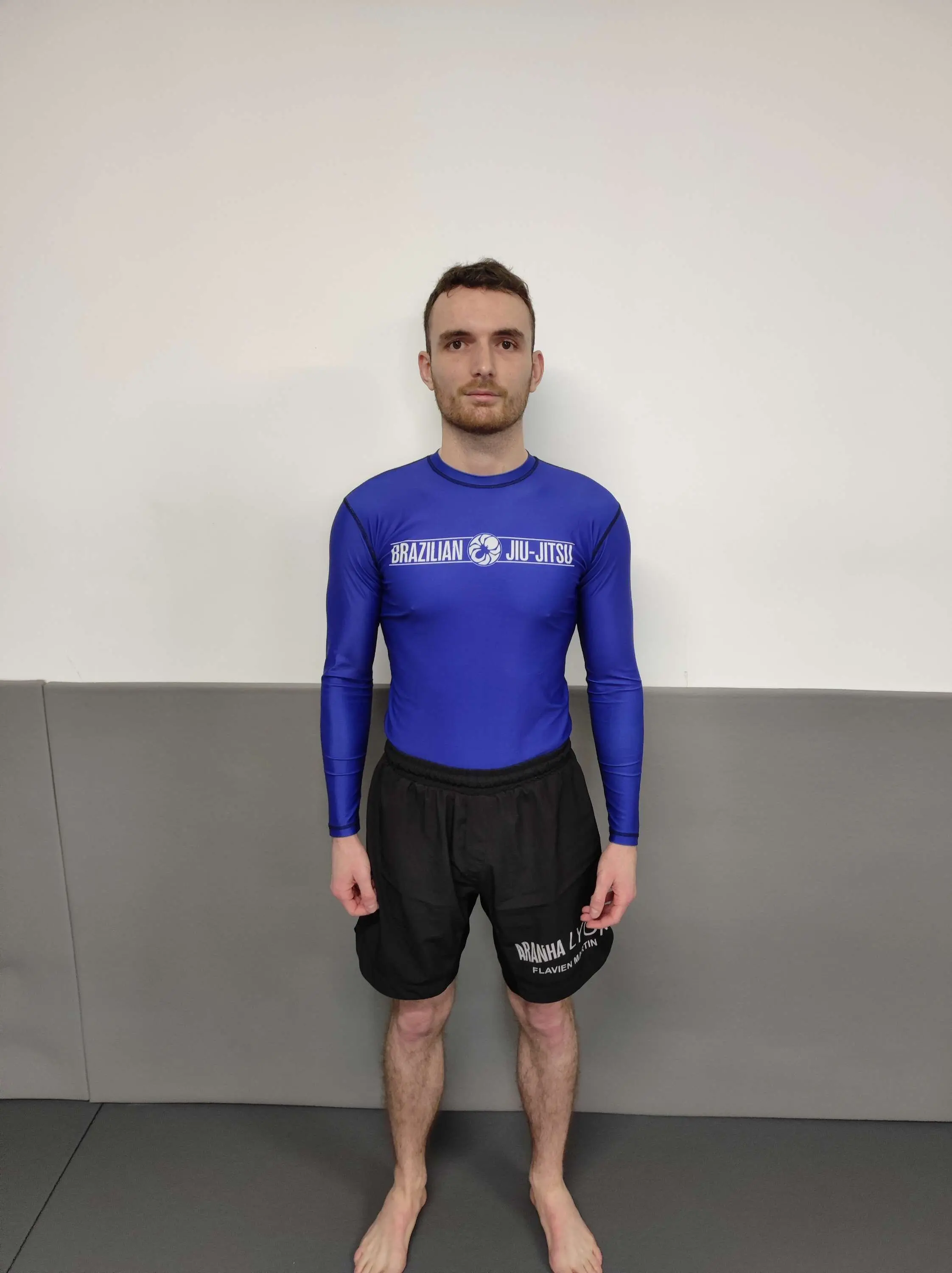 Rashguard Aranha porté